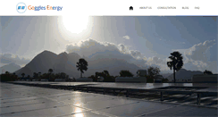 Desktop Screenshot of gogglesenergy.com